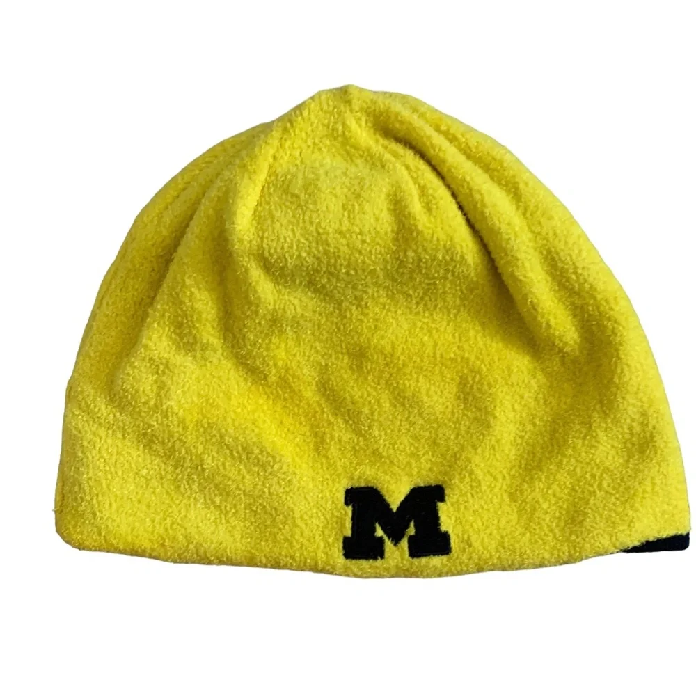 Adidas Michigan Wolverines Reversible Beanie